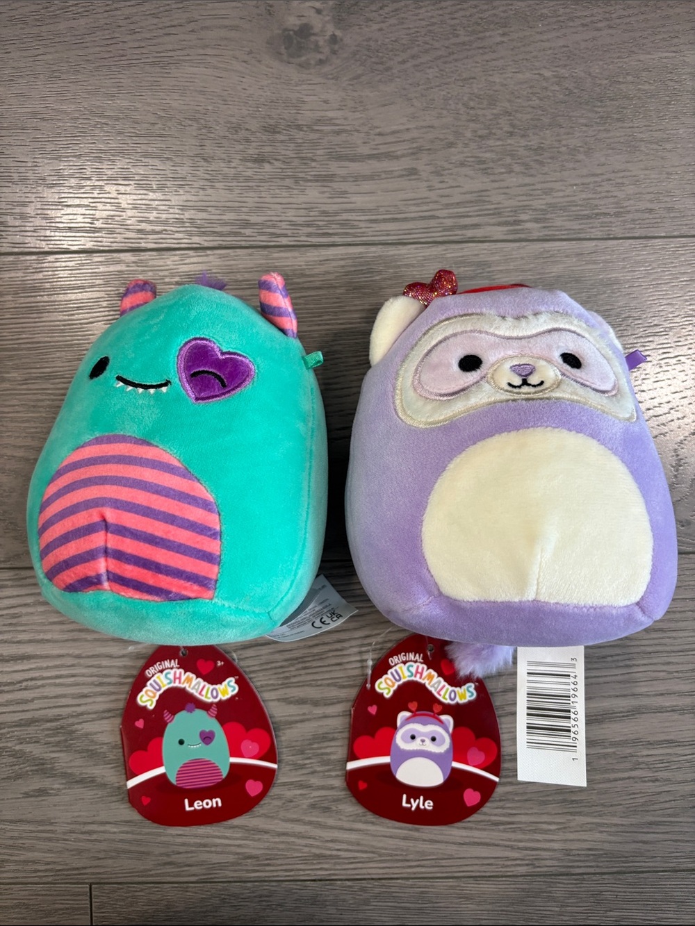 Squishmallows Leon & Lyle Plush Set - 5”